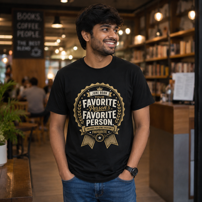 June Born Favourite Person's Unisex T-shirt
