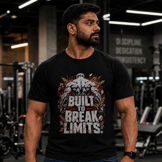 Built To Break Limits Gym T-shirt