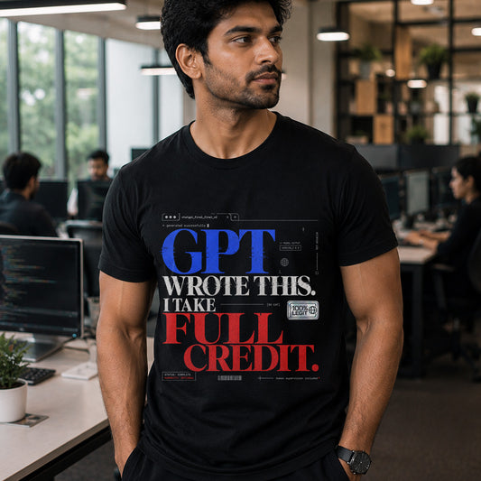 GPT wrote this Programmer T-shirt