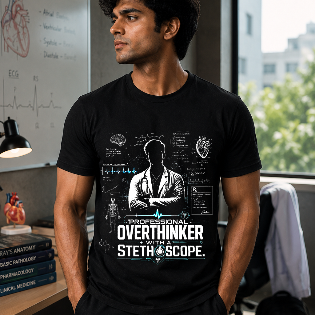 Professional Overthinker Doctor T-shirt