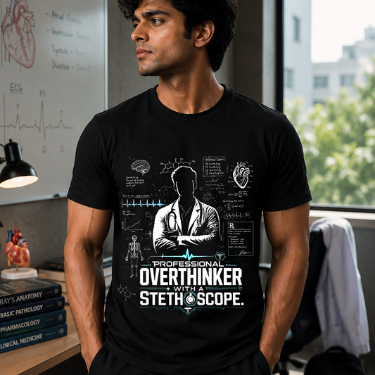 Professional Overthinker Doctor T-shirt