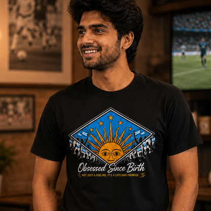 Obsessed Since Birth Football T-shirt